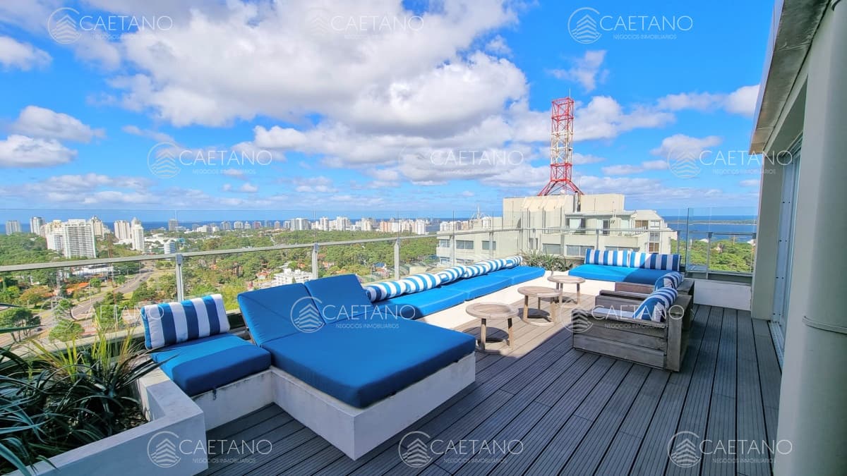 Pent house Duplex Roosevelt Center 3 dormitorios + servicio, gran barbacoa y terraza