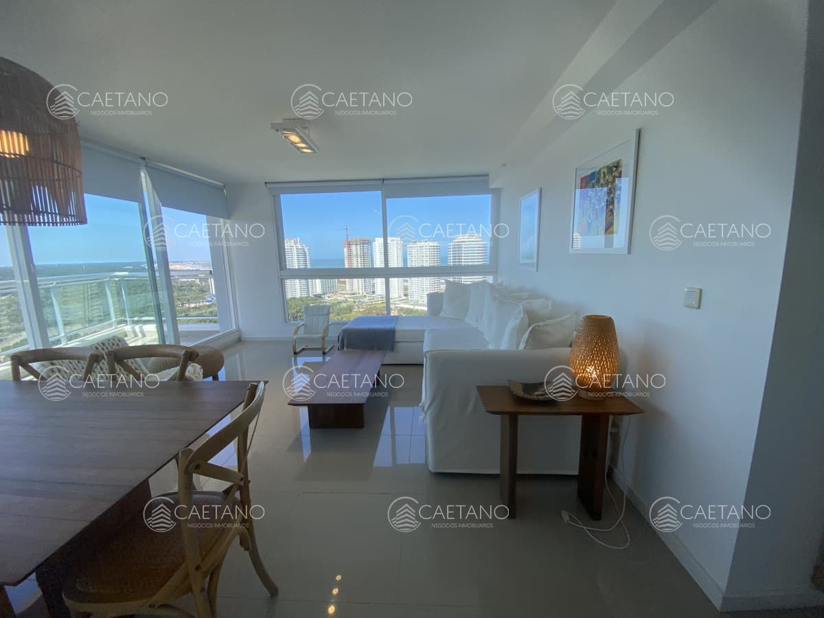Apartamento en alquiler anual Torre One Punta del Este — foto 3