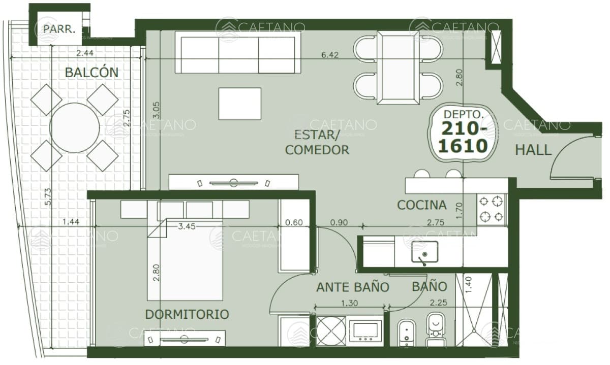 Apartamento en alquiler en Punta del Este