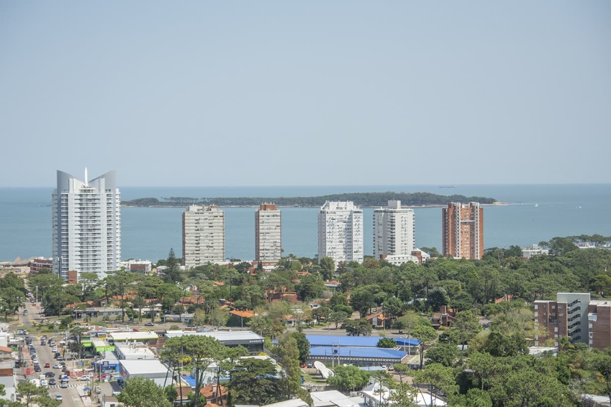 Apartamento  de 2 dormitorio en Edificio Gala vista , Punta del este , Maldonado