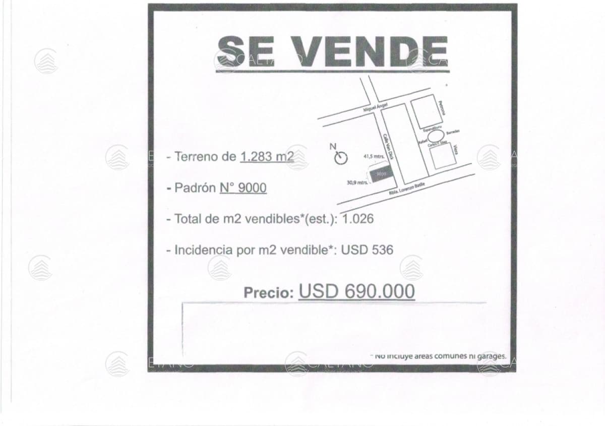 venta de terreno Para edificar Propíedad Horizontal — foto 2