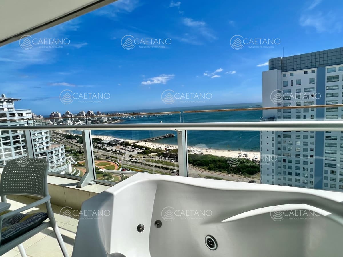 ALQUILER TEMPORARIO APARTAMENTO 2 DORMITORIOS EN SEASONS TOWER