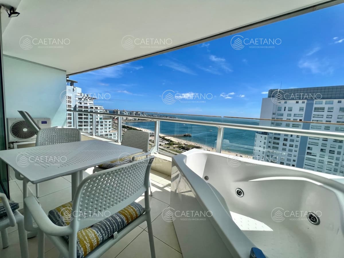 ALQUILER TEMPORARIO APARTAMENTO 2 DORMITORIOS EN SEASONS TOWER — foto 2