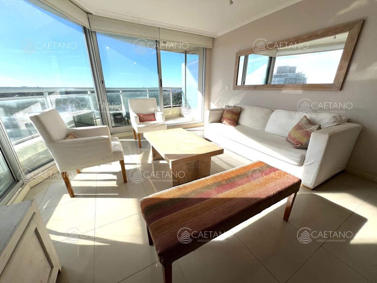 apartamento en venta de 3 dormitorios 3 baños, zona shopping, punta del este — foto 3