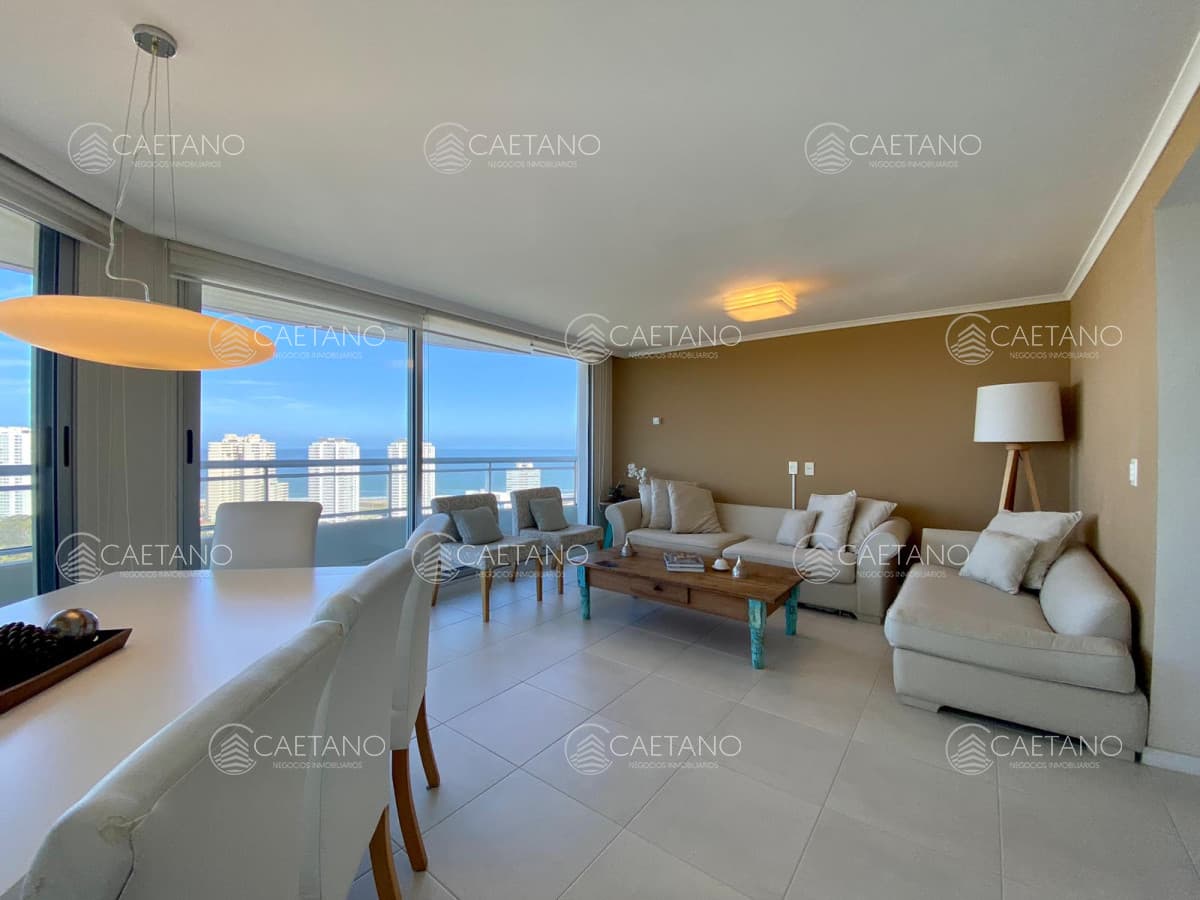 Alquiler temporal Punta del este Ocean Drive 3 dormitorios