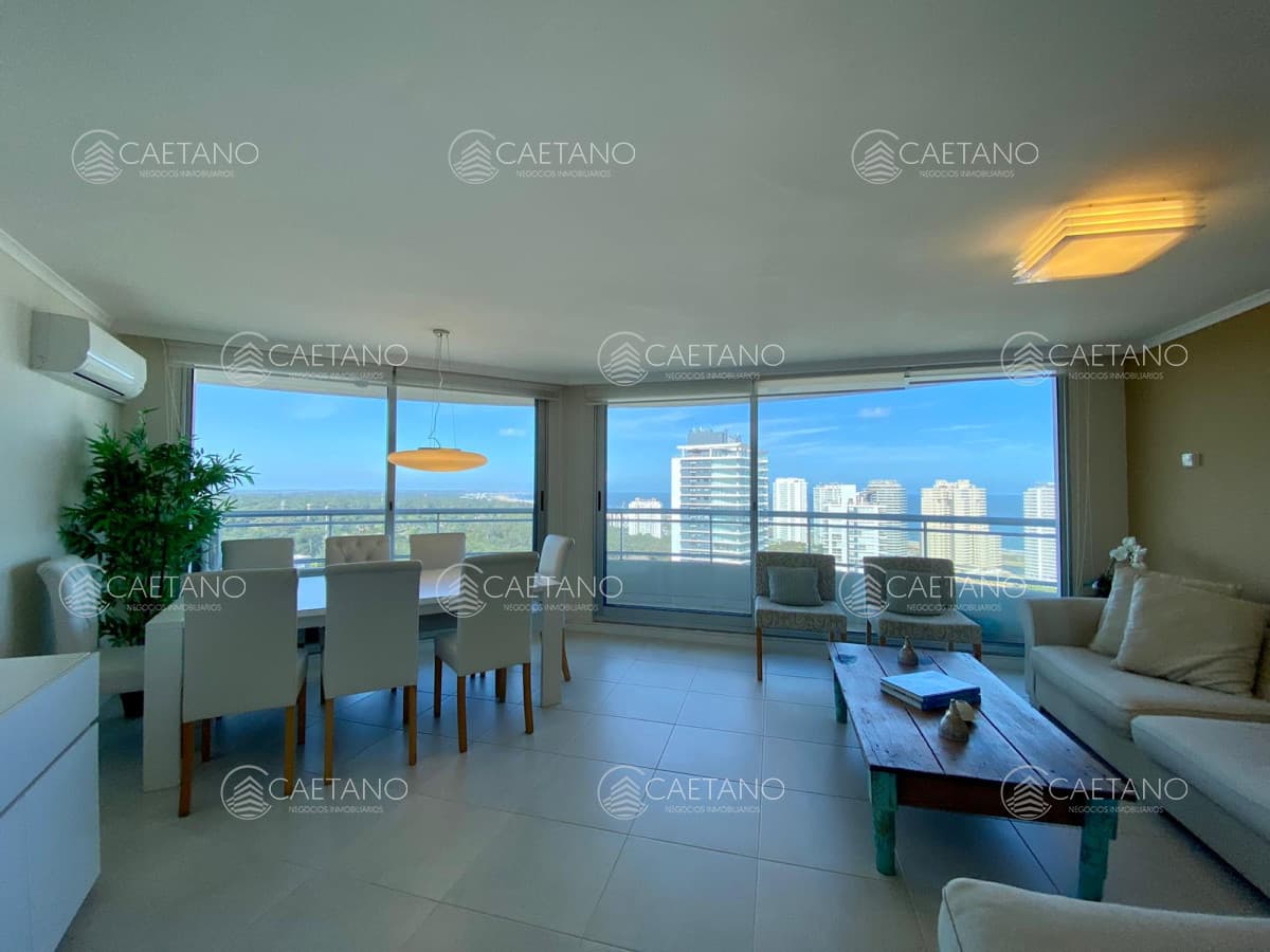 Alquiler temporal Punta del este Ocean Drive 3 dormitorios — foto 2