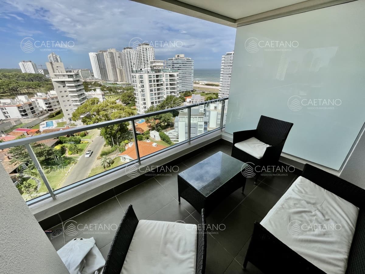 Alquiler temporal apartamento 2 dormitorios. Playa brava, Punta del Este. — foto 3
