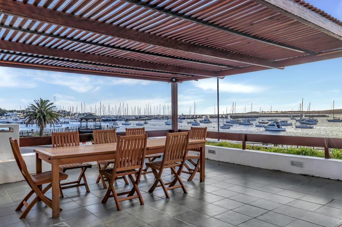 Departamento en venta con vista al puerto