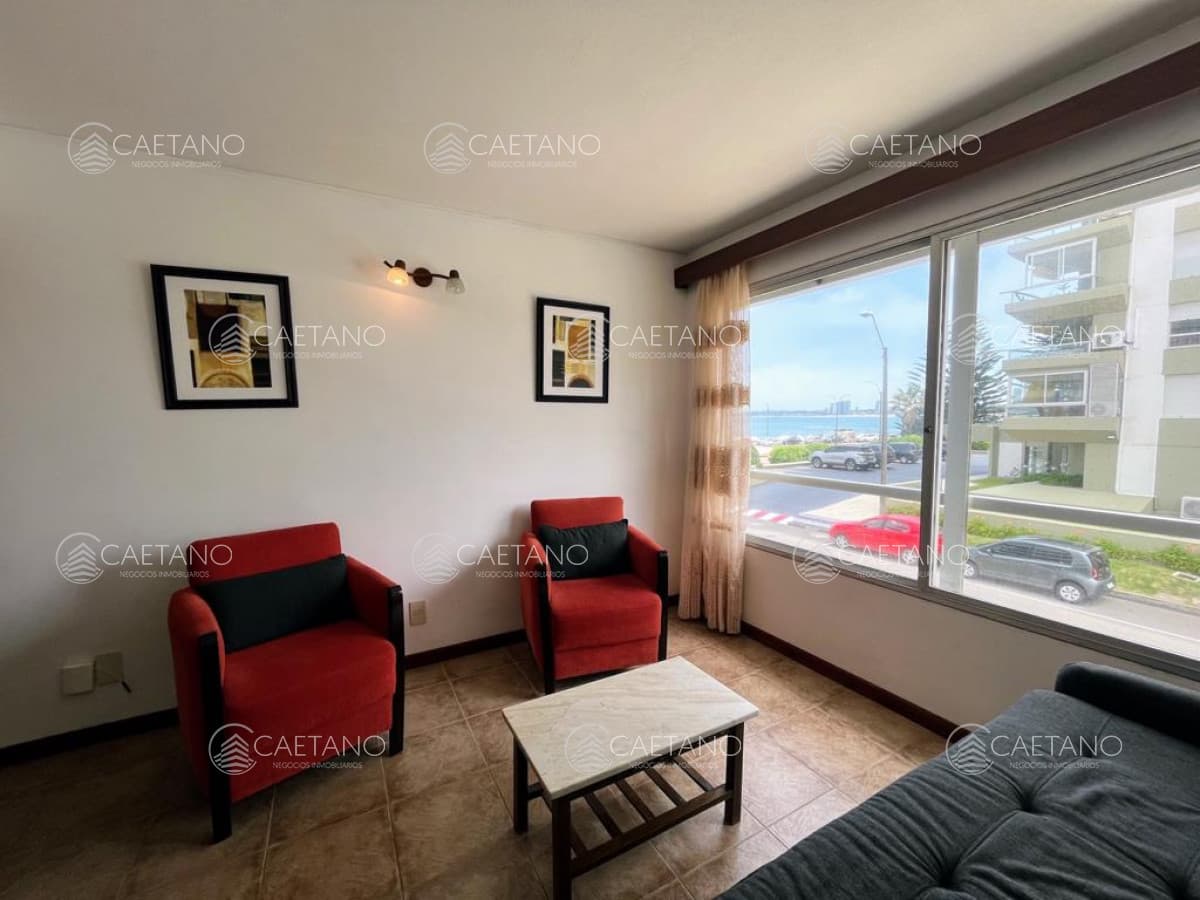 APARTAMENTO 1 DORMITORIO ALQUILER ANUAL EN LA MANSA — foto 2