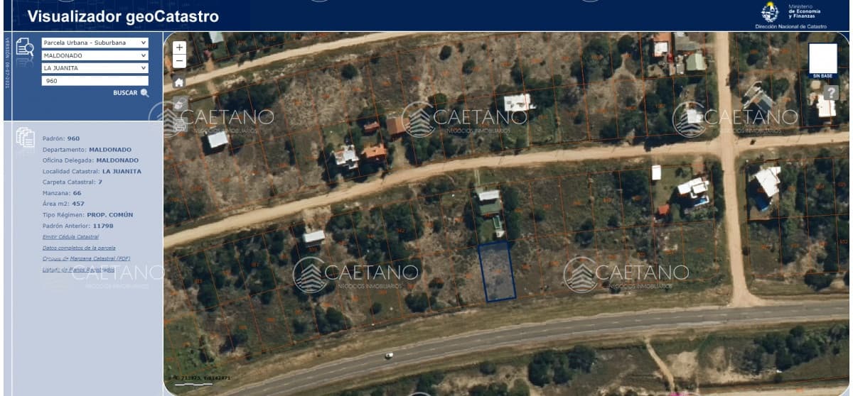 VENTA DE TERRENO EN LA JUANITA SOBRE RUTA 10