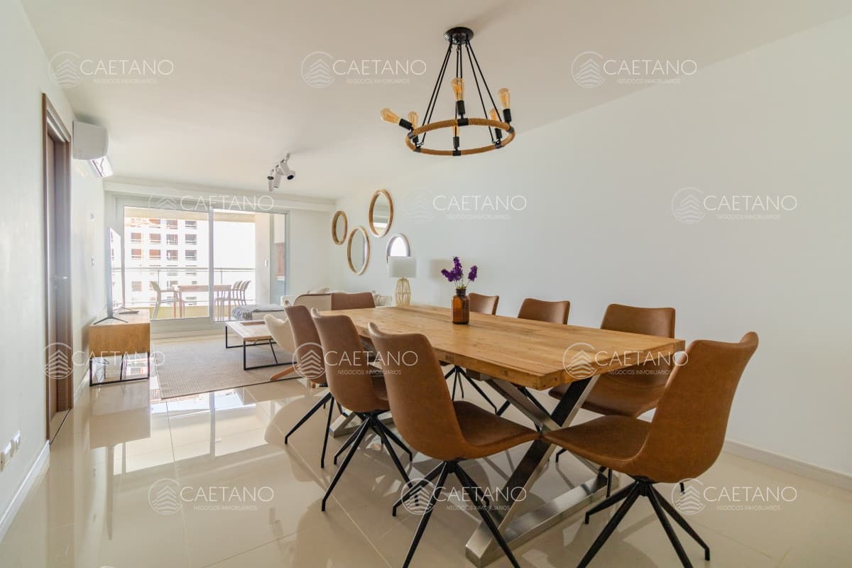 Alquiler temporal apartamento 3 dormitorios. Playa brava, Punta del este. — foto 3