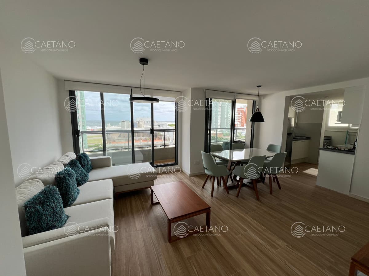 Alquiler temporal apartamento 2 dormitorios. Playa brava, Punta del Este — foto 2