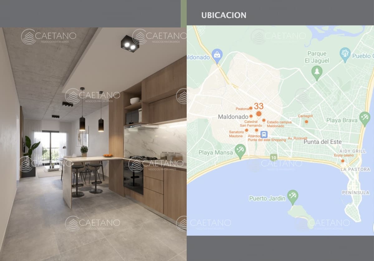 Apartamento Dos Dormitorios a Estrenar en Maldonado — foto 2