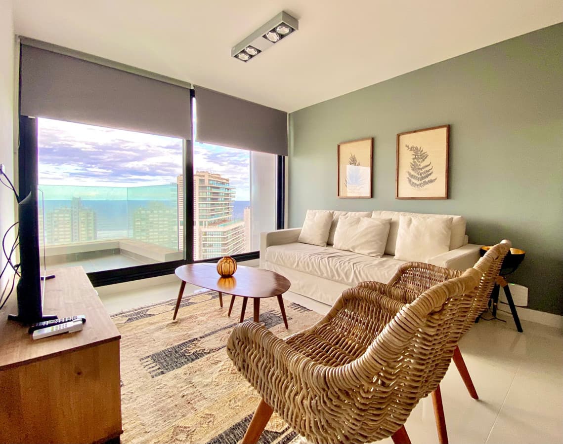 Alquiler anual de un dormitorio amoblado, Punta del Este