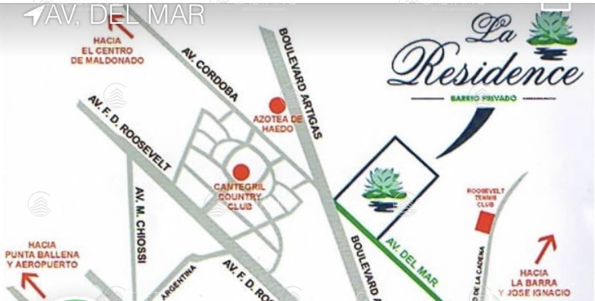 Lotes en venta en Barrio Privado LA RESIDENCE, Punta del Este — foto 2
