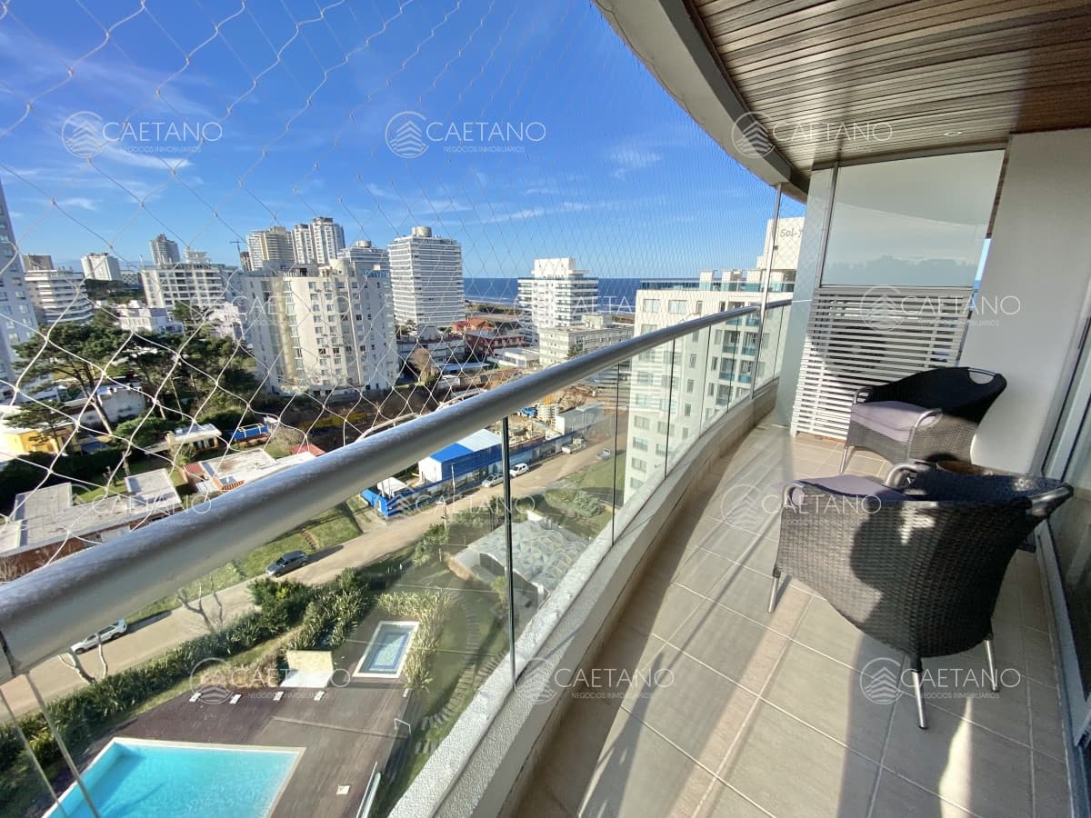 ALQUILER TEMPORAL APTO 2 DORMITORIOS EN ICON BRAVA PUNTA DEL ESTE