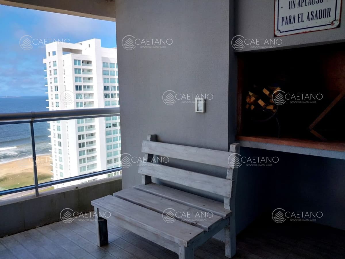 Alquiler temporal apartamento 3 dormitorios Punta del Este. — foto 2