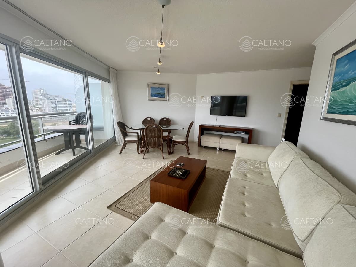 Alquiler temporal apartamento 3 dormitorios. Playa brava, Punta del Este — foto 3