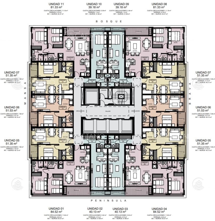 Venta apartamento 2 dormitorios. Playa brava, Punta del Este — foto 3