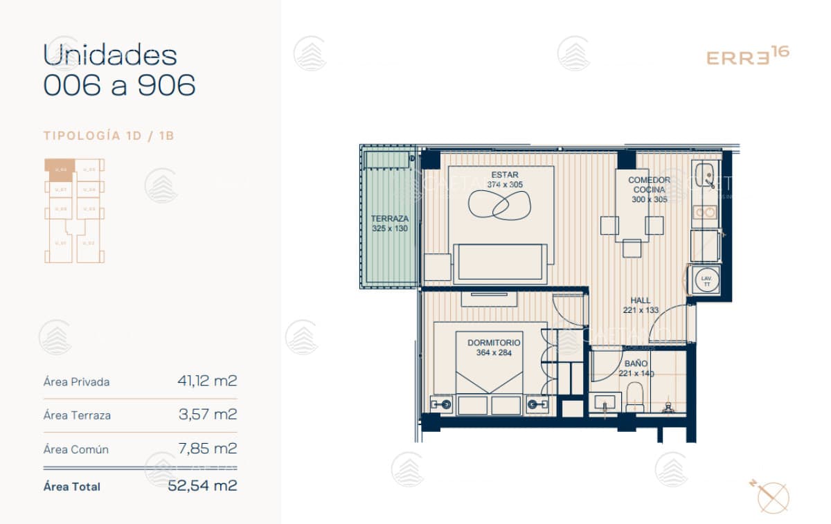 Venta apartamento 1 dormitorio, Roosevelt - Punta del Este — foto 2