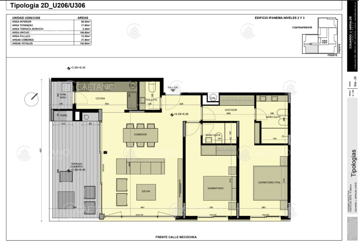 Venta apartamento. Playa brava, Punta del Este
