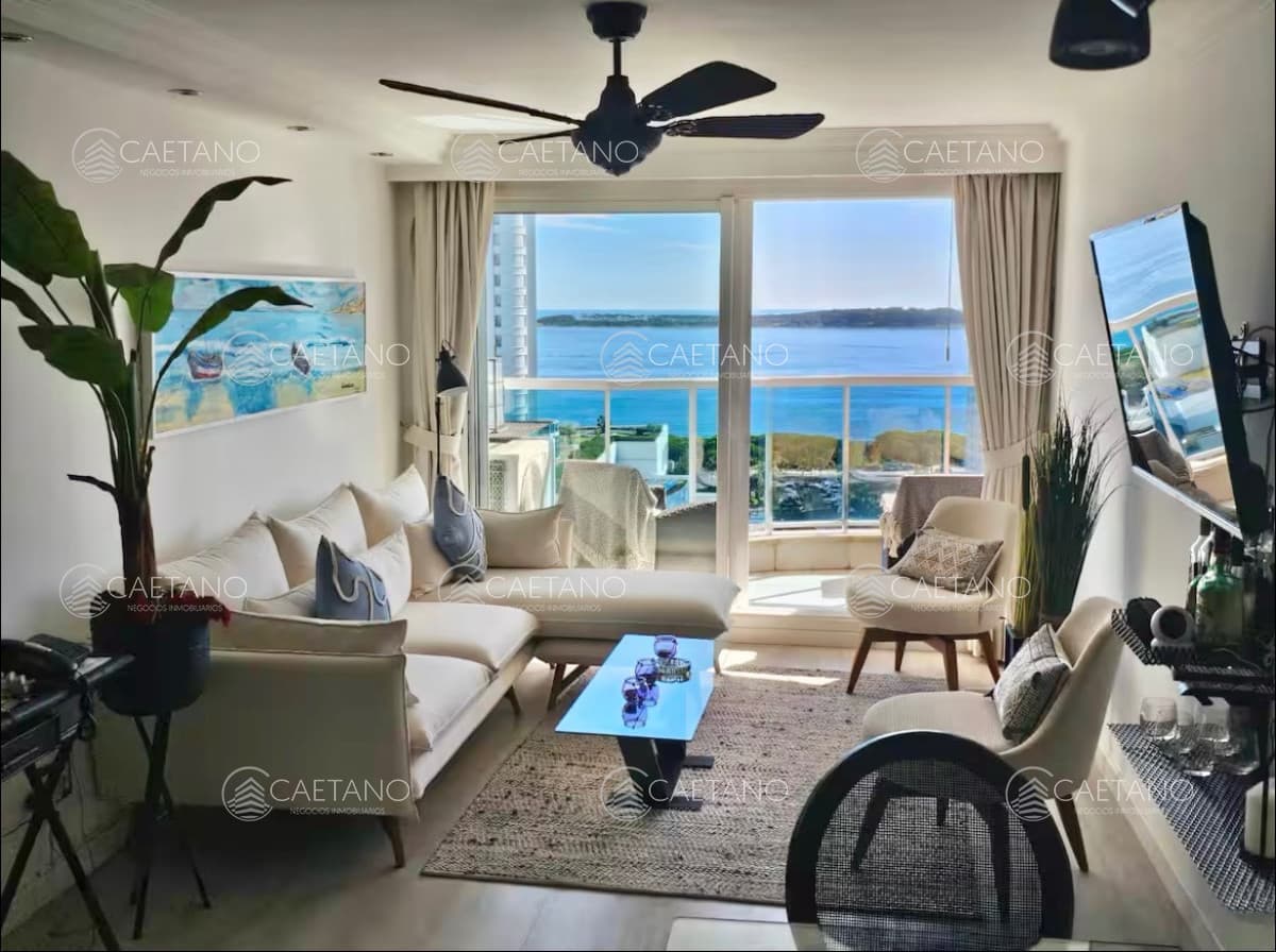 Alquiler temporada espectacular apartamento con vista al mar Punta del Este - 3 dormitorios — foto 3