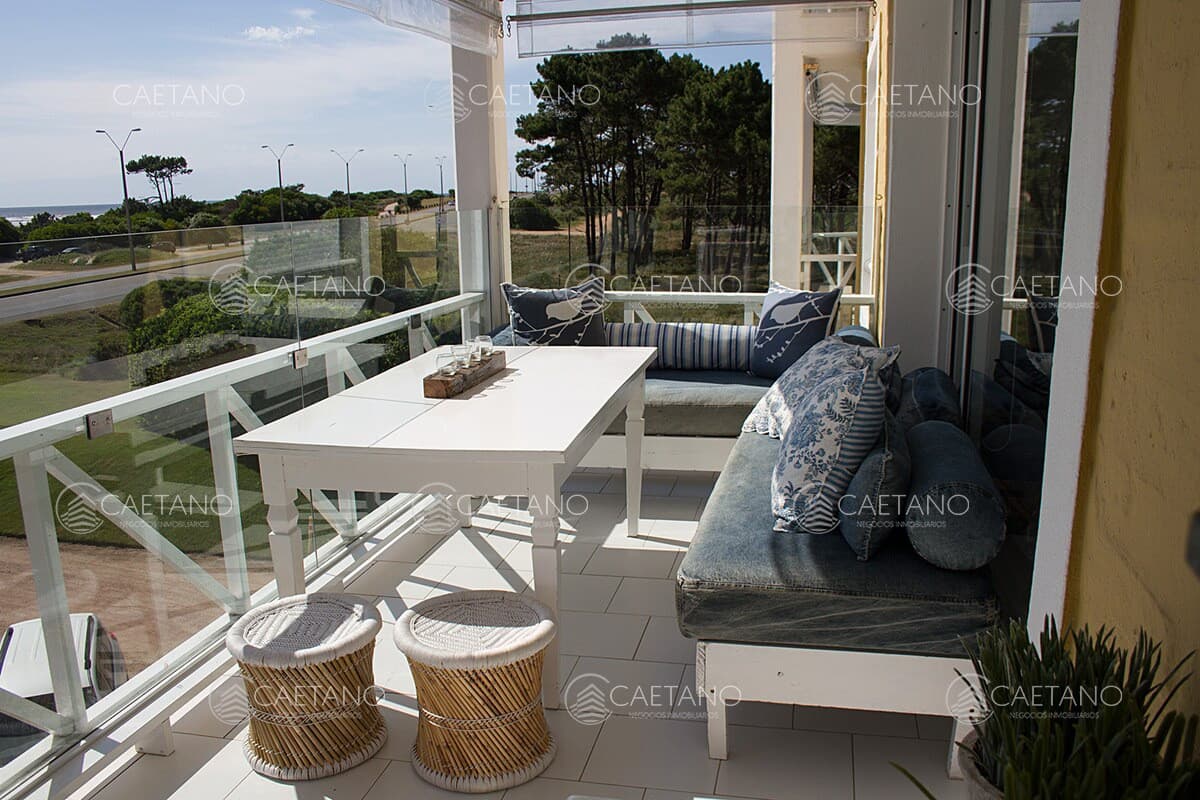 Alquiler temporario apartamento  2 dormitorios. Playa brava, Punta del Este — foto 3