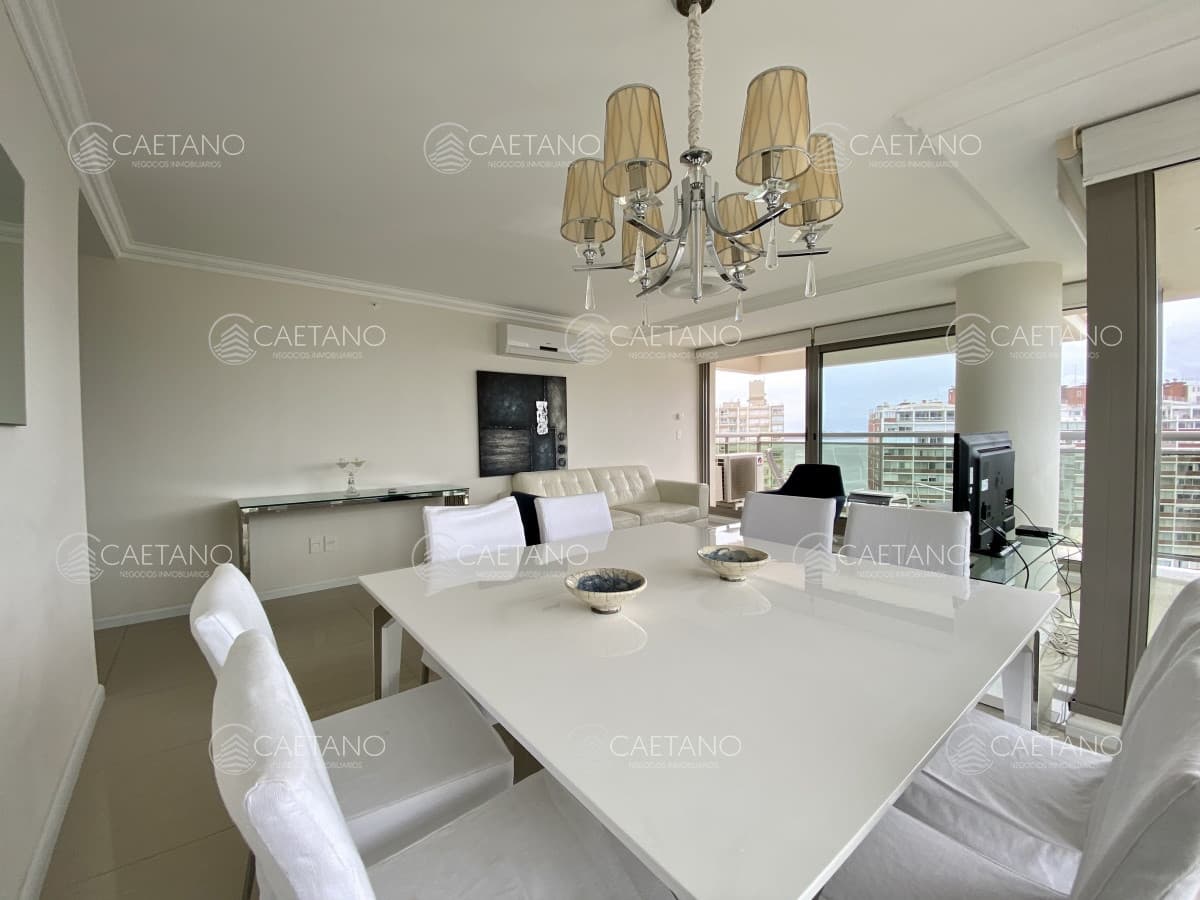 Alquiler invernal, apartamento 2 dormitorios. Playa brava, Punta del Este — foto 3