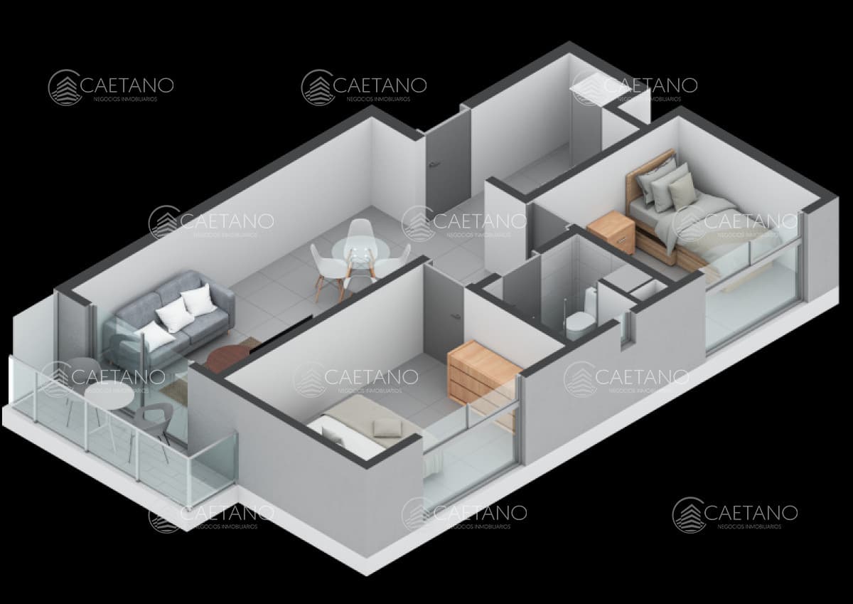 Venta apartamento 2 dormitorios. Maldonado. — foto 3