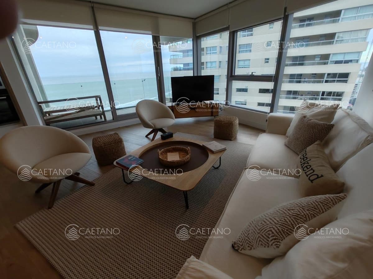 Alquiler temporal apartamento 2 dormitorios. Playa brava, Punta del Este. — foto 2