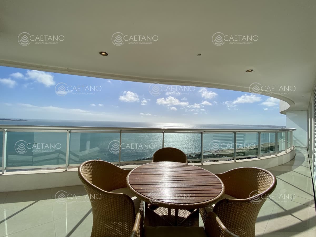Alquiler temporal o anual apartamento 3 dormitorios playa mansa Punta del Este
