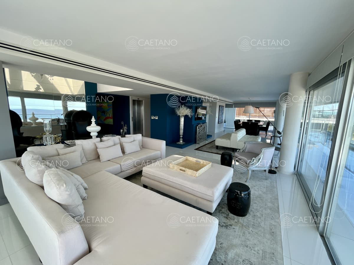 Alquiler anual o temporal apartamento 4 dormitorios. Playa brava, Punta del Este — foto 3