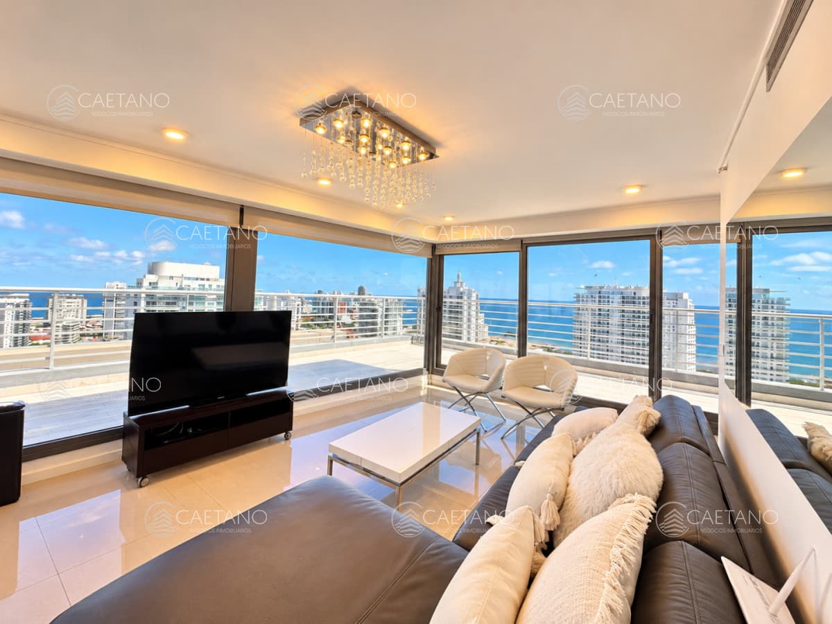 Alquiler temporal apartamento 3 dormitorios. Playa mansa, Punta del Este — foto 3