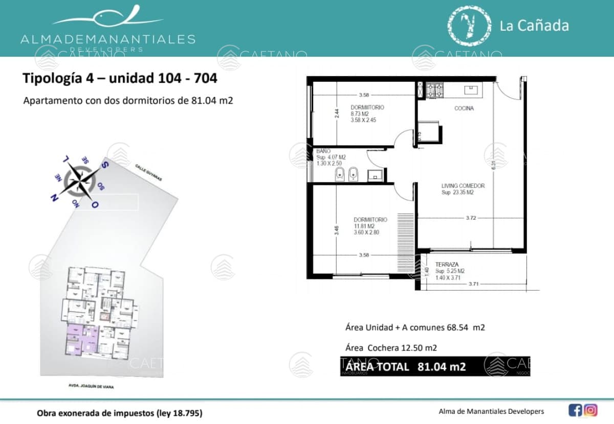 Venta apartamento 2 dormitorios Maldonado — foto 3