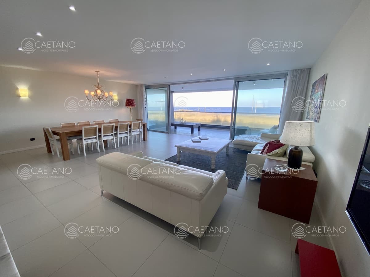 Alquiler temporal apartamento 4 dormitorios, playa brava Punta del Este. — foto 3