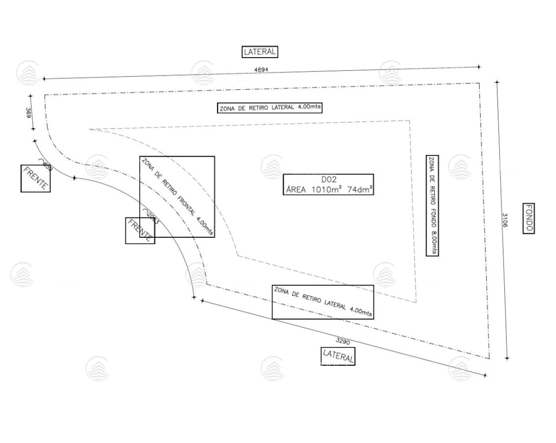 VENTA LOTE 1010 MTS EN BARRIO PRIVADO