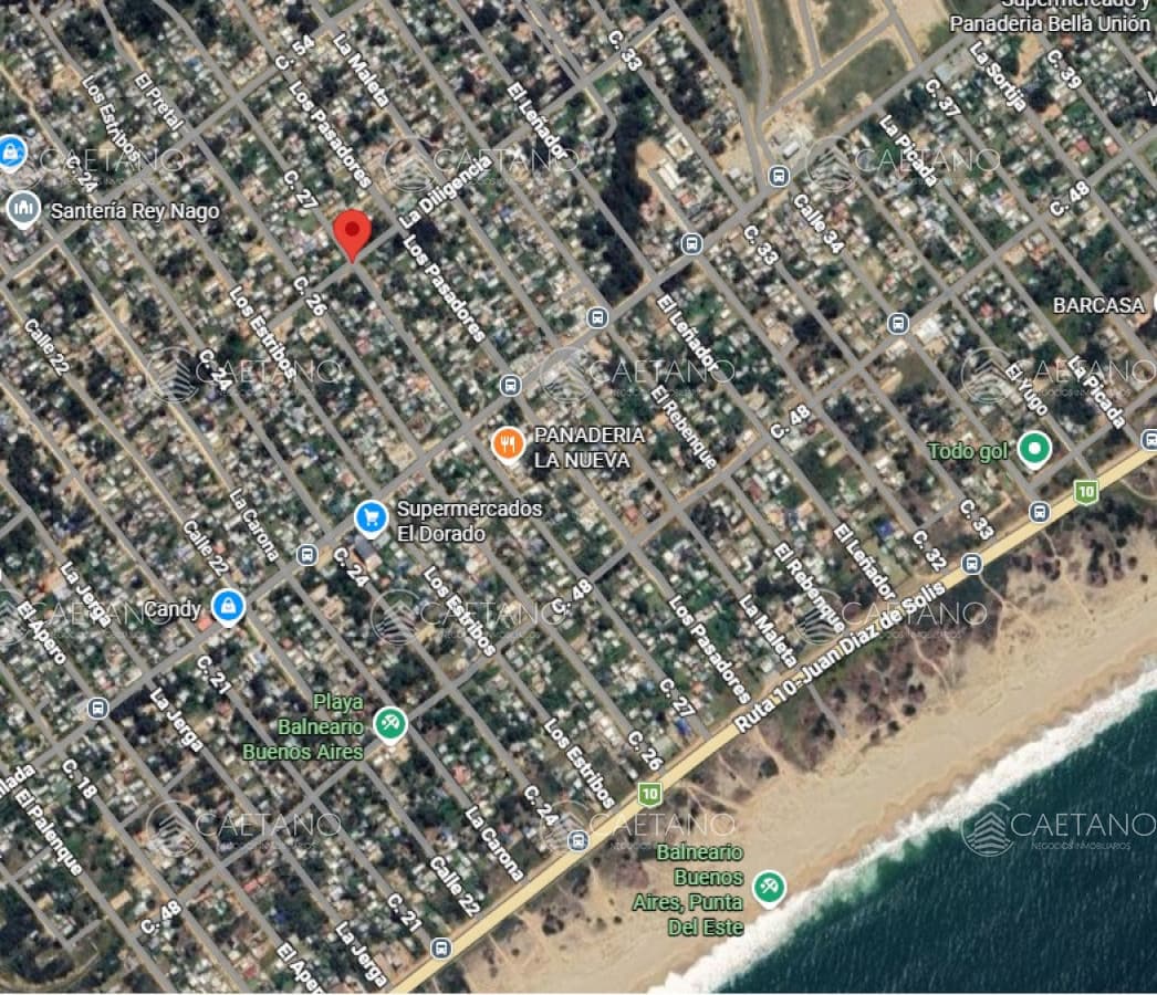 Venta terreno 300 m2 - Balneario Buenos Aires,