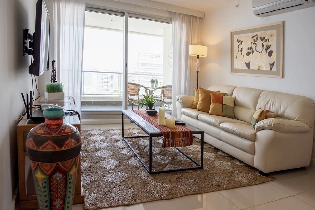 Alquiler temporario apartamento 2 dormitorios playa brava Punta del Este